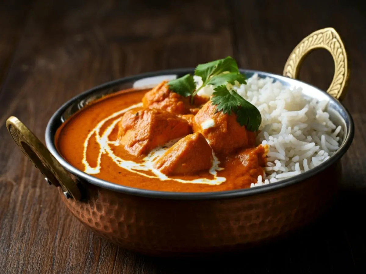 Butter Chicken With Basmatti Rice