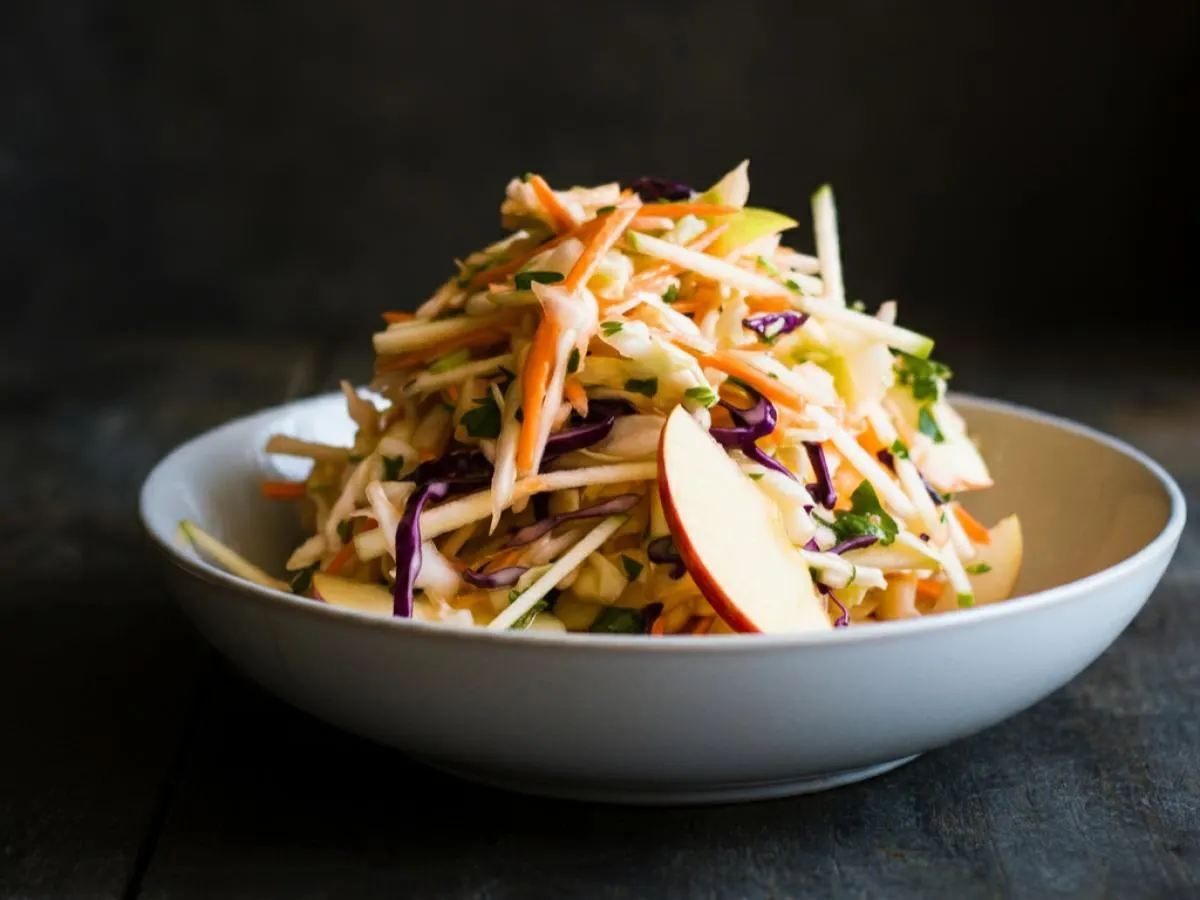 Ginger-Apple Red Cabbage Slaw Ginger-Apple Red Cabbage Slaw
