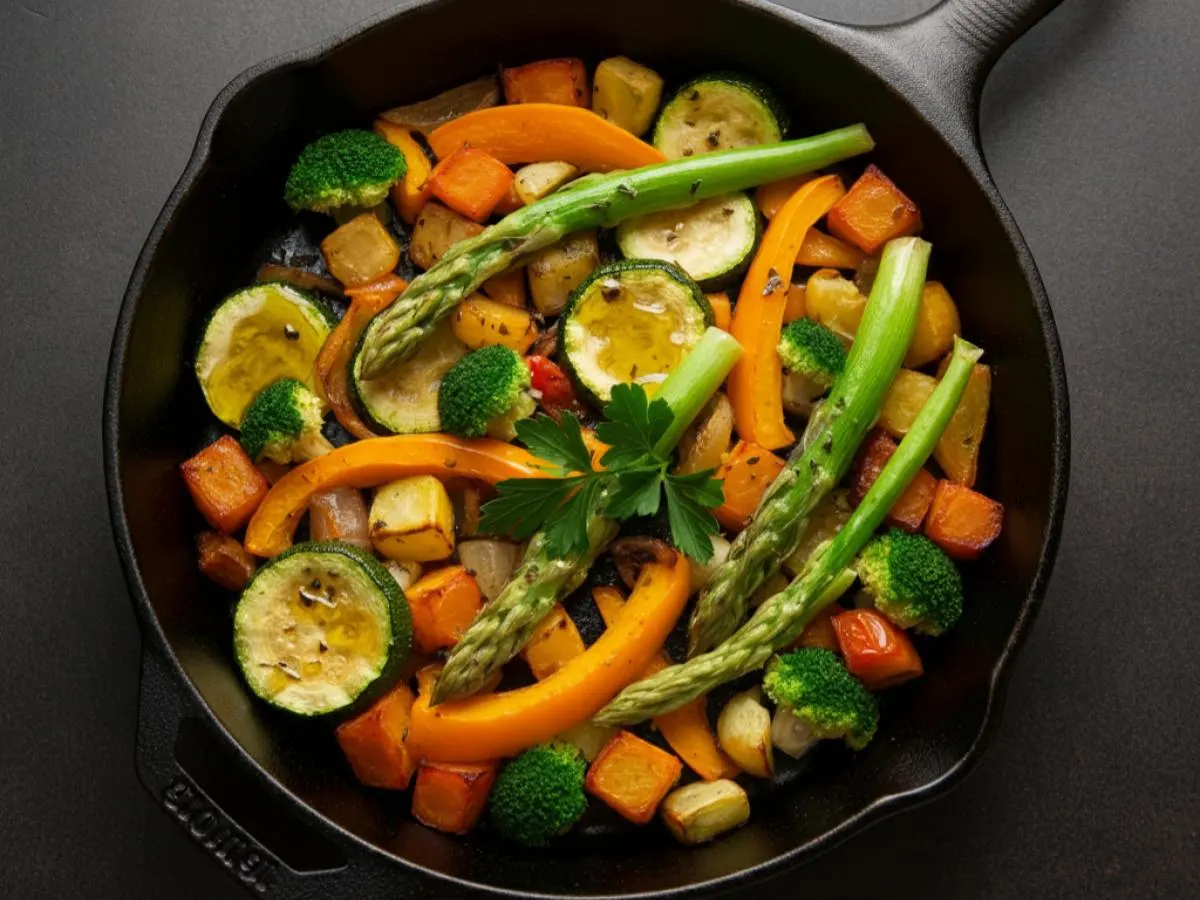 Sauteed Seasonal Vegetables Sauteed Seasonal Vegetables