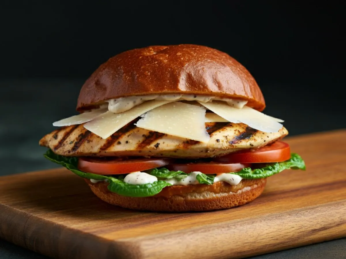 Chicken Caesar Sandwich Chicken Caesar Sandwich
