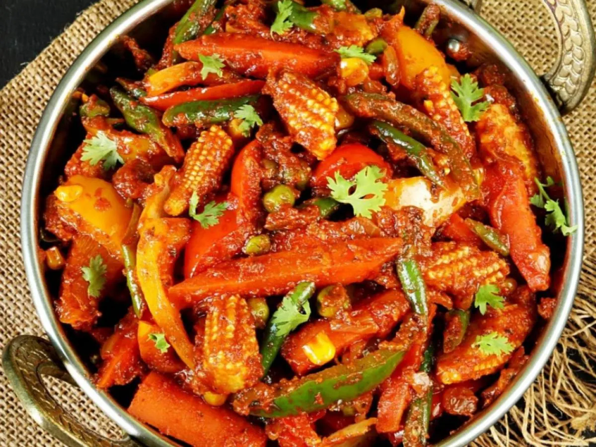Veg Jalfrezi Veg Jalfrezi