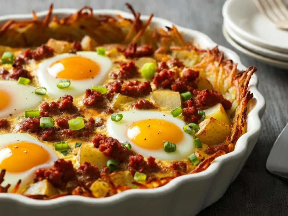 Quiche de Chorizo con Papas (No Cheese) Quiche de Chorizo con Papas (No Cheese)