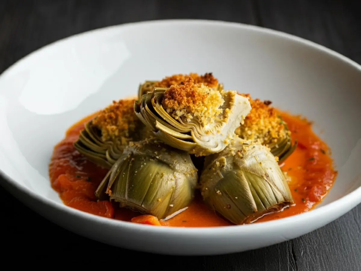 Vegan Artichoke Toscana
