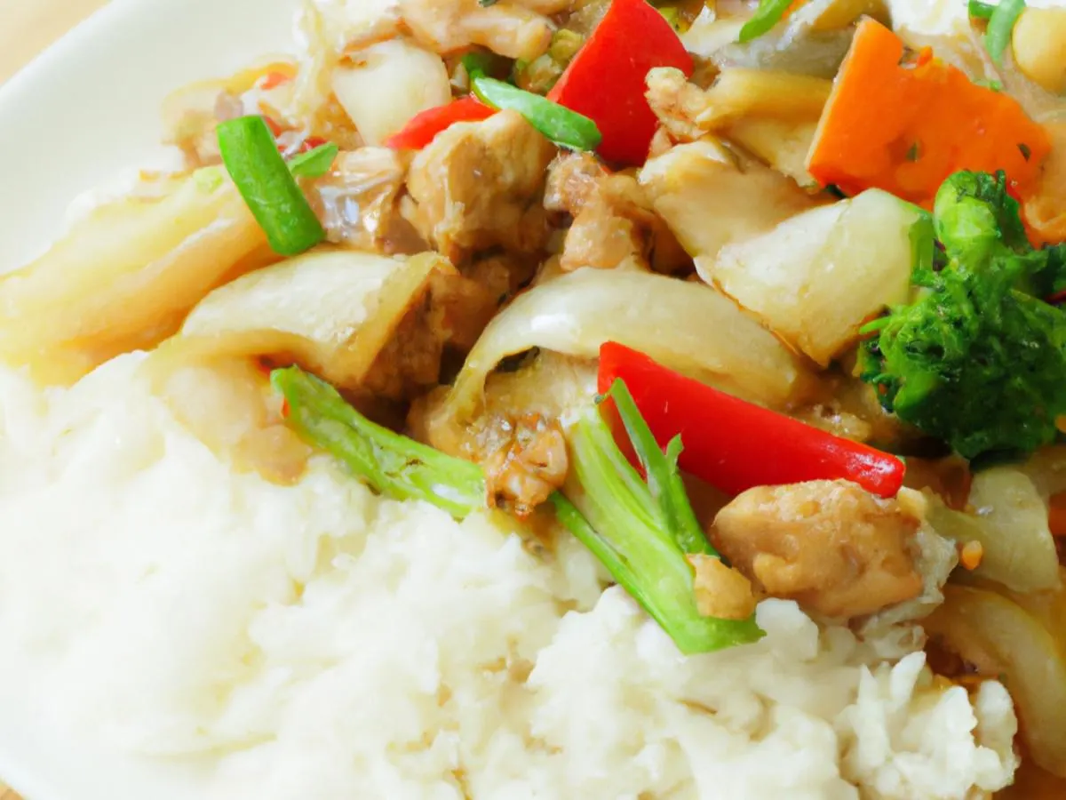 Vegetable Delight with Pork [21 oz]
