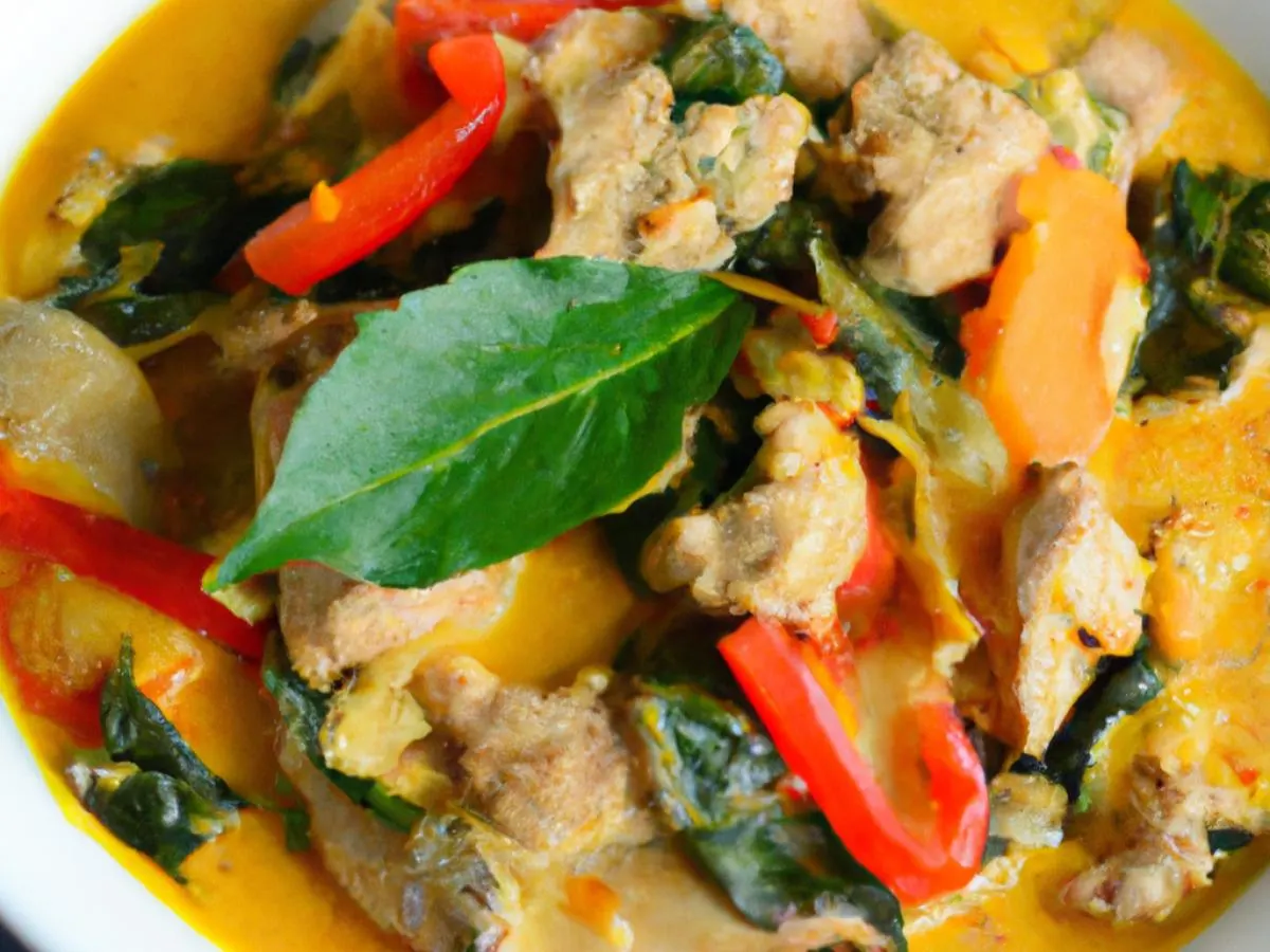 Panang Curry with Pork [21 oz]