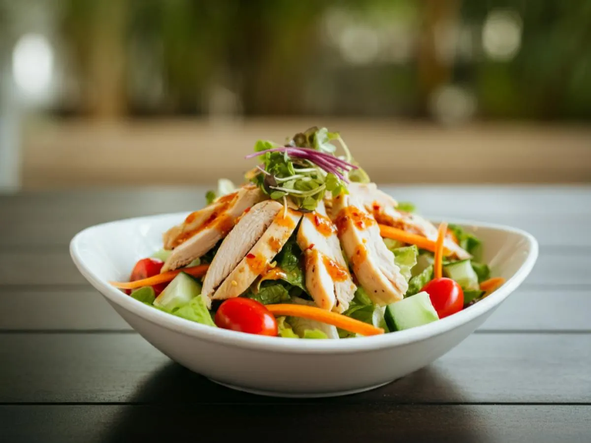 Spicy Asian Chicken Salad