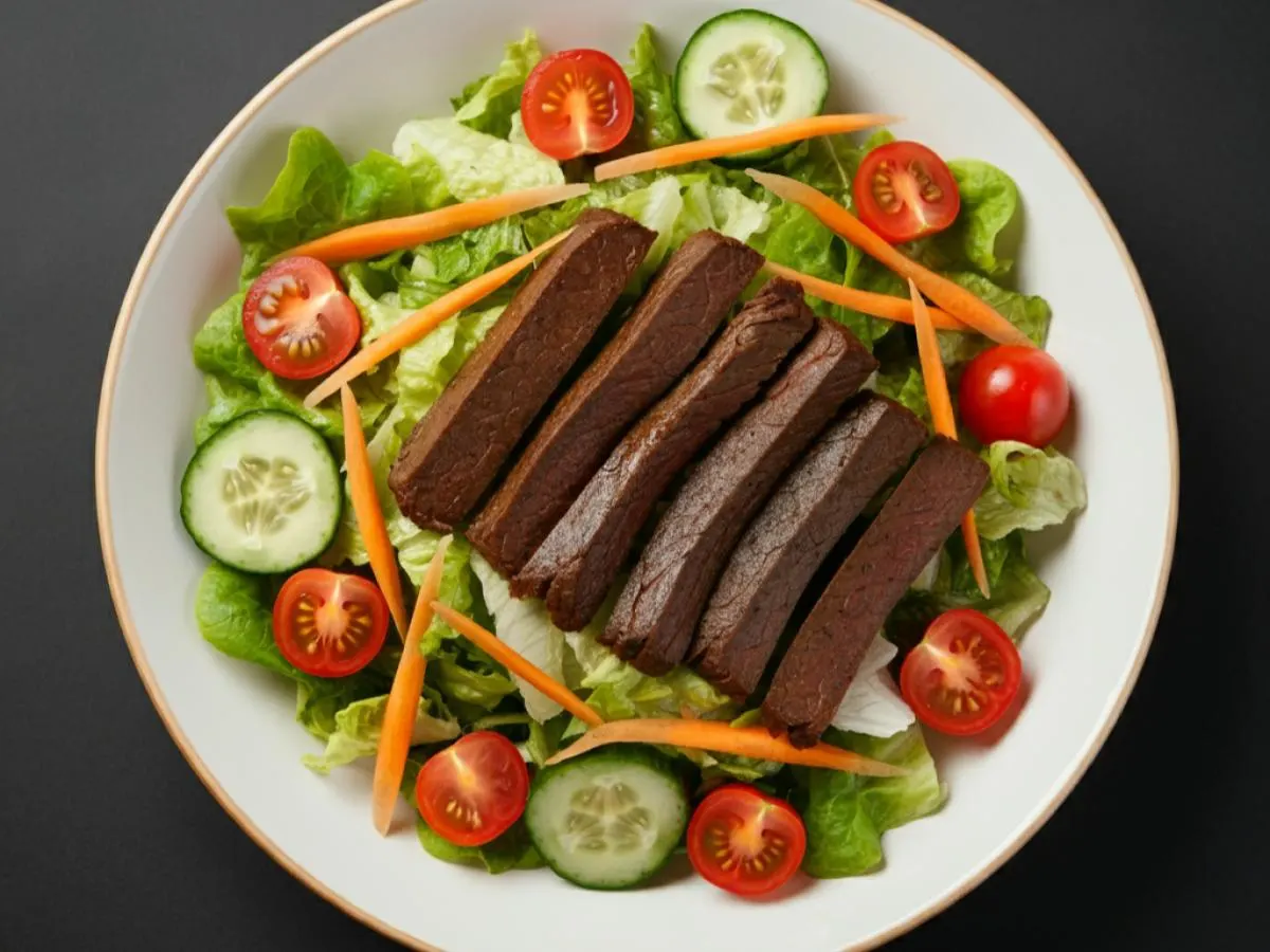 Signature House Salad - Plantspired Steak