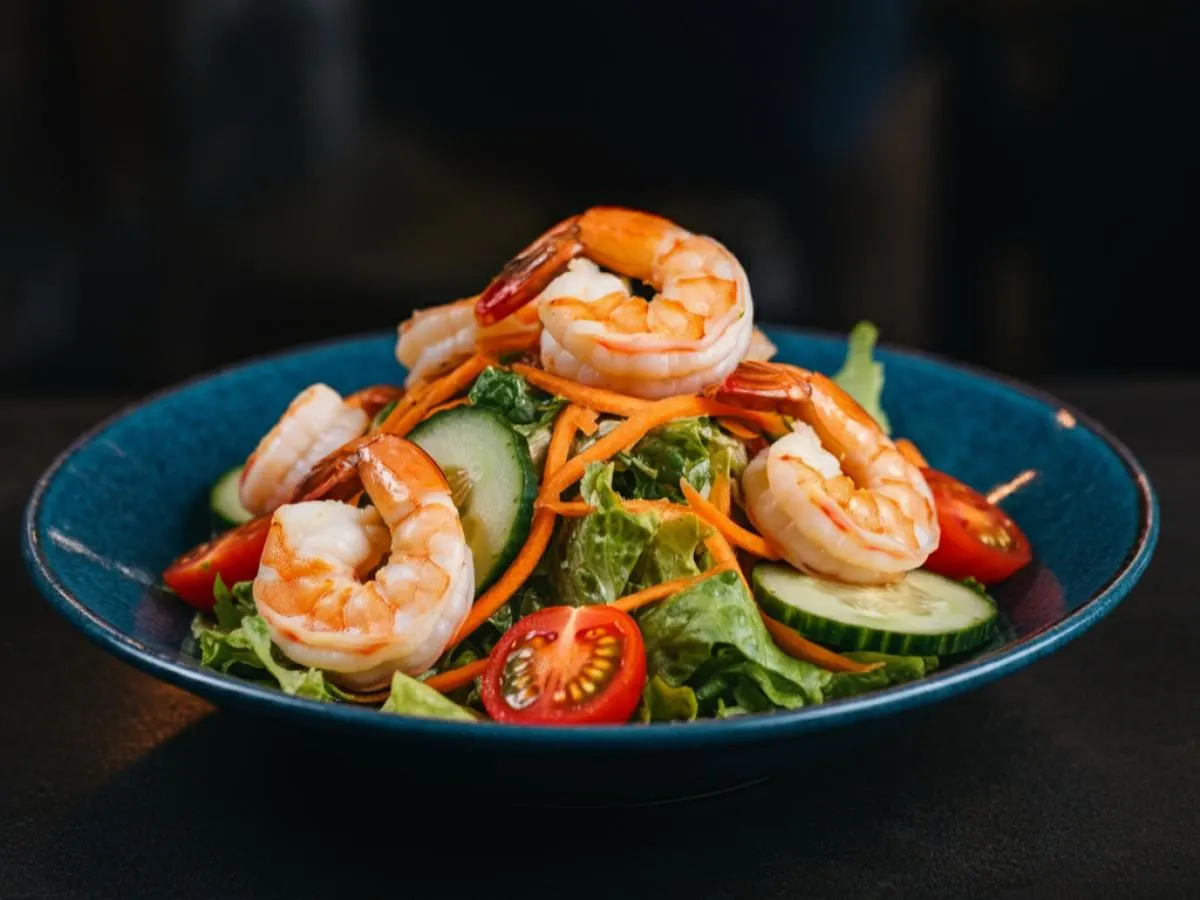 Signature House Salad - Shrimp