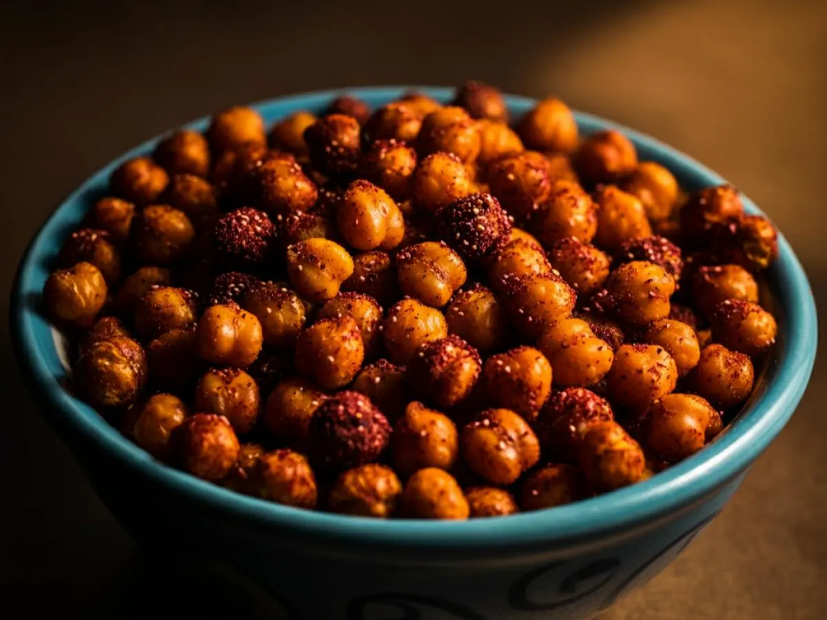 Crispy Sumac Chickpeas Crispy Sumac Chickpeas
