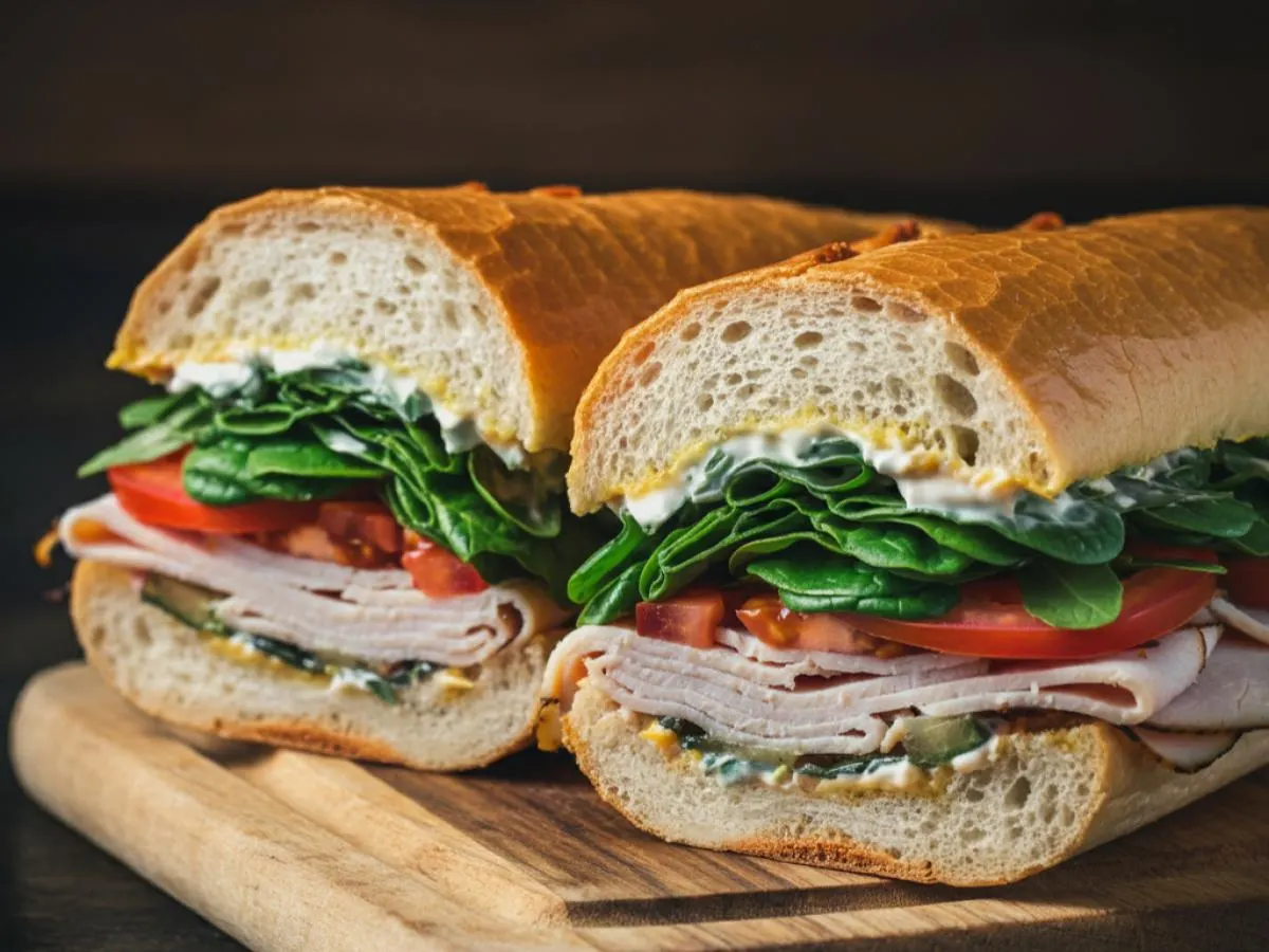 Smoked Turkey Sandwich Smoked Turkey Sandwich