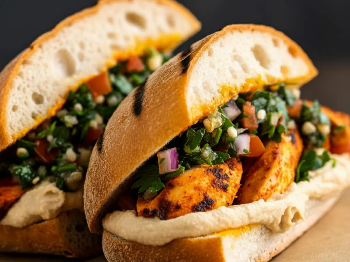 Med Chicken Sandwich Med Chicken Sandwich