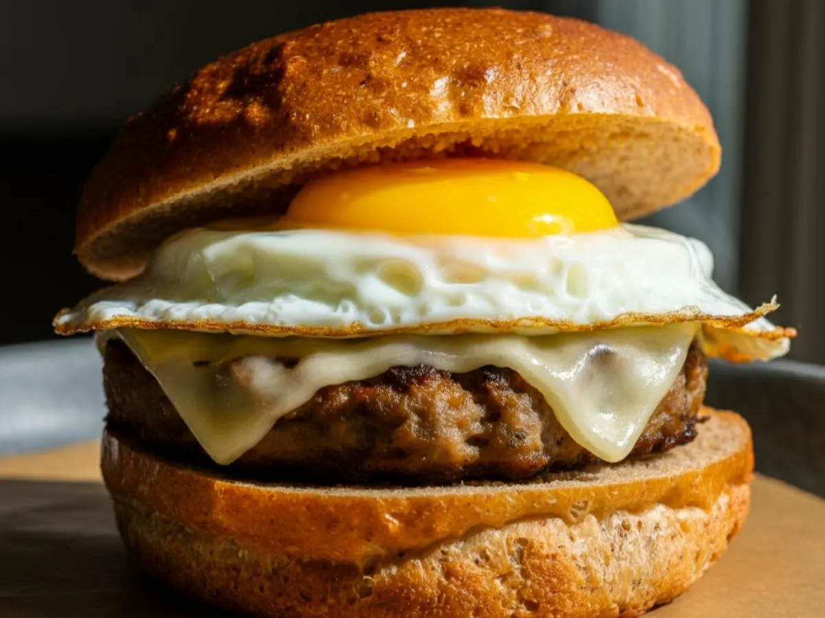 Gluten Free Sausage Breakfast Sandwich Gluten Free Sausage Breakfast Sandwich