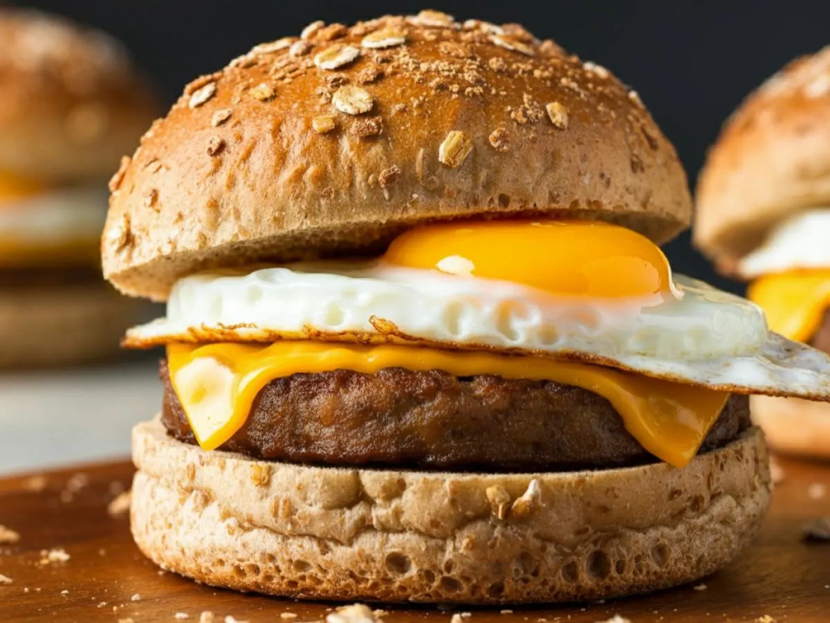 Sausage Breakfast Sandwich Sausage Breakfast Sandwich
