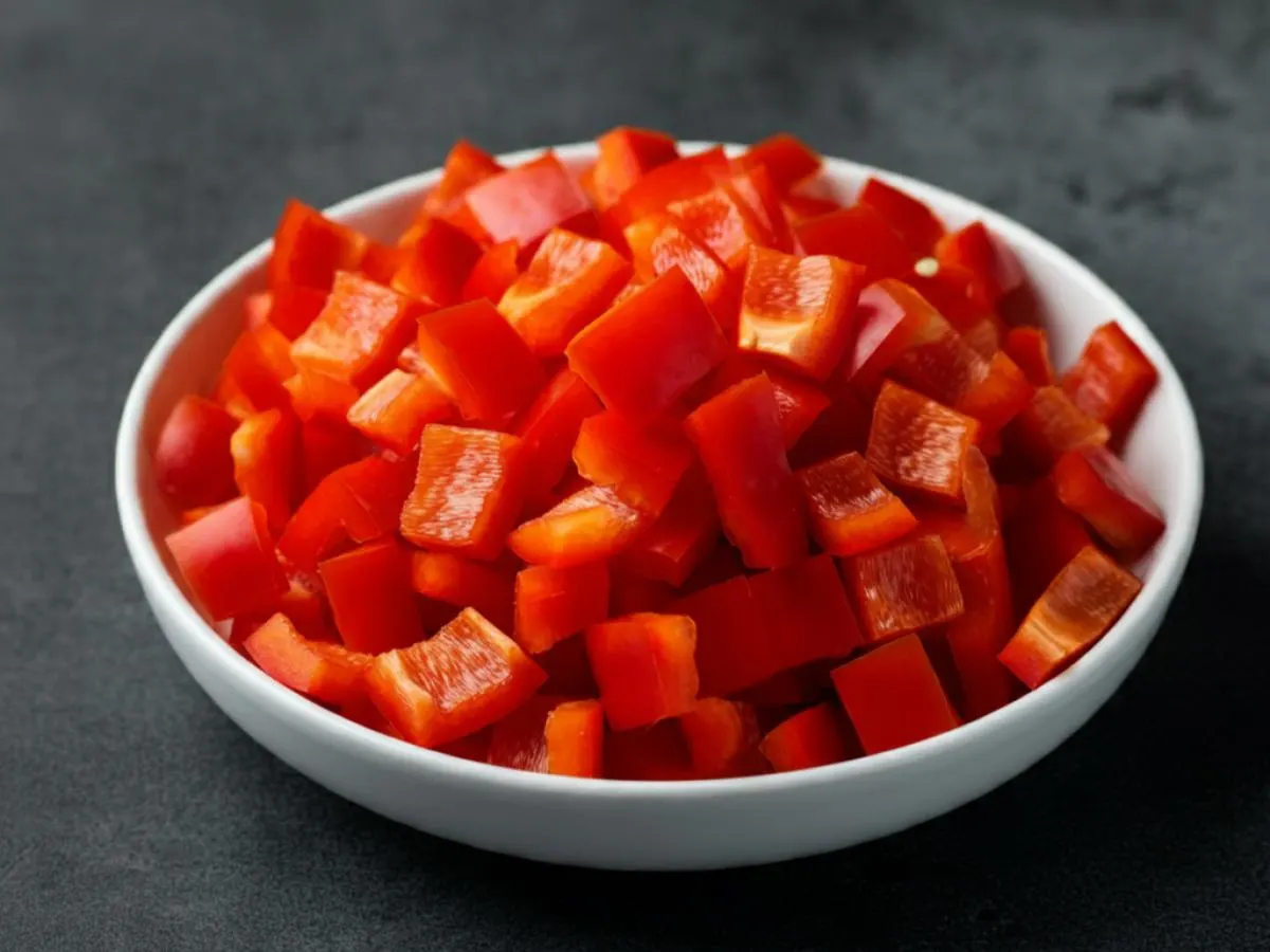 Diced Bell Peppers Diced Bell Peppers