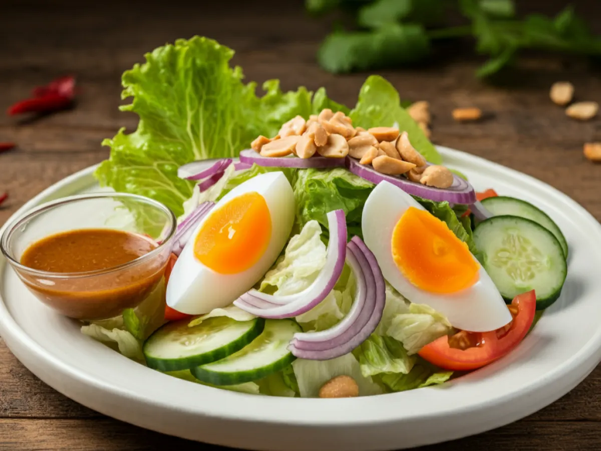 Thai Crunch Salad (No Eggs)