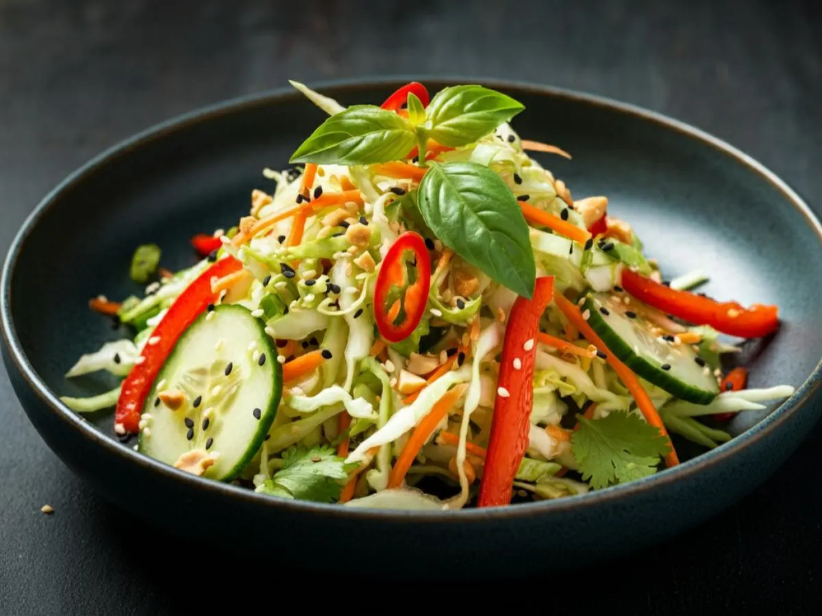 Vegan Asian Slaw