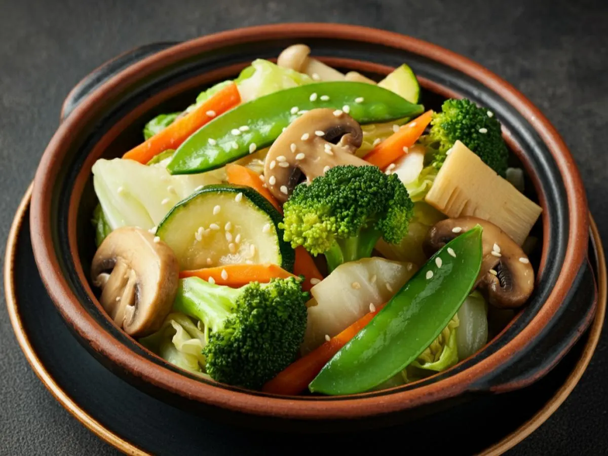 Stir Fried Assorted Vegetables (Vegan)