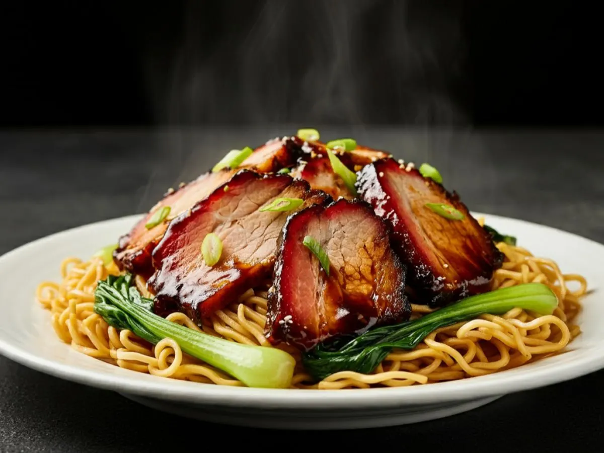 BBQ Pork Lo Mein