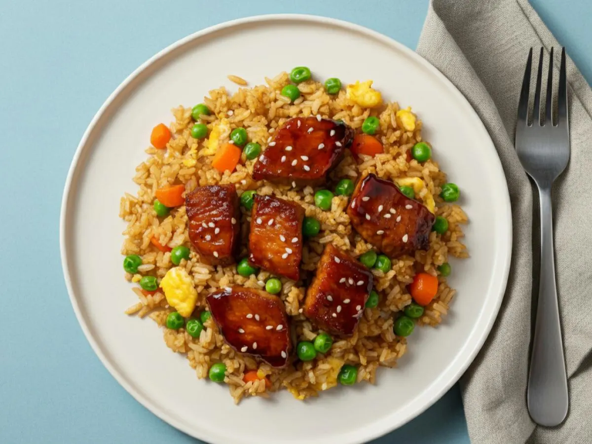 BBQ Pork Fried Rice