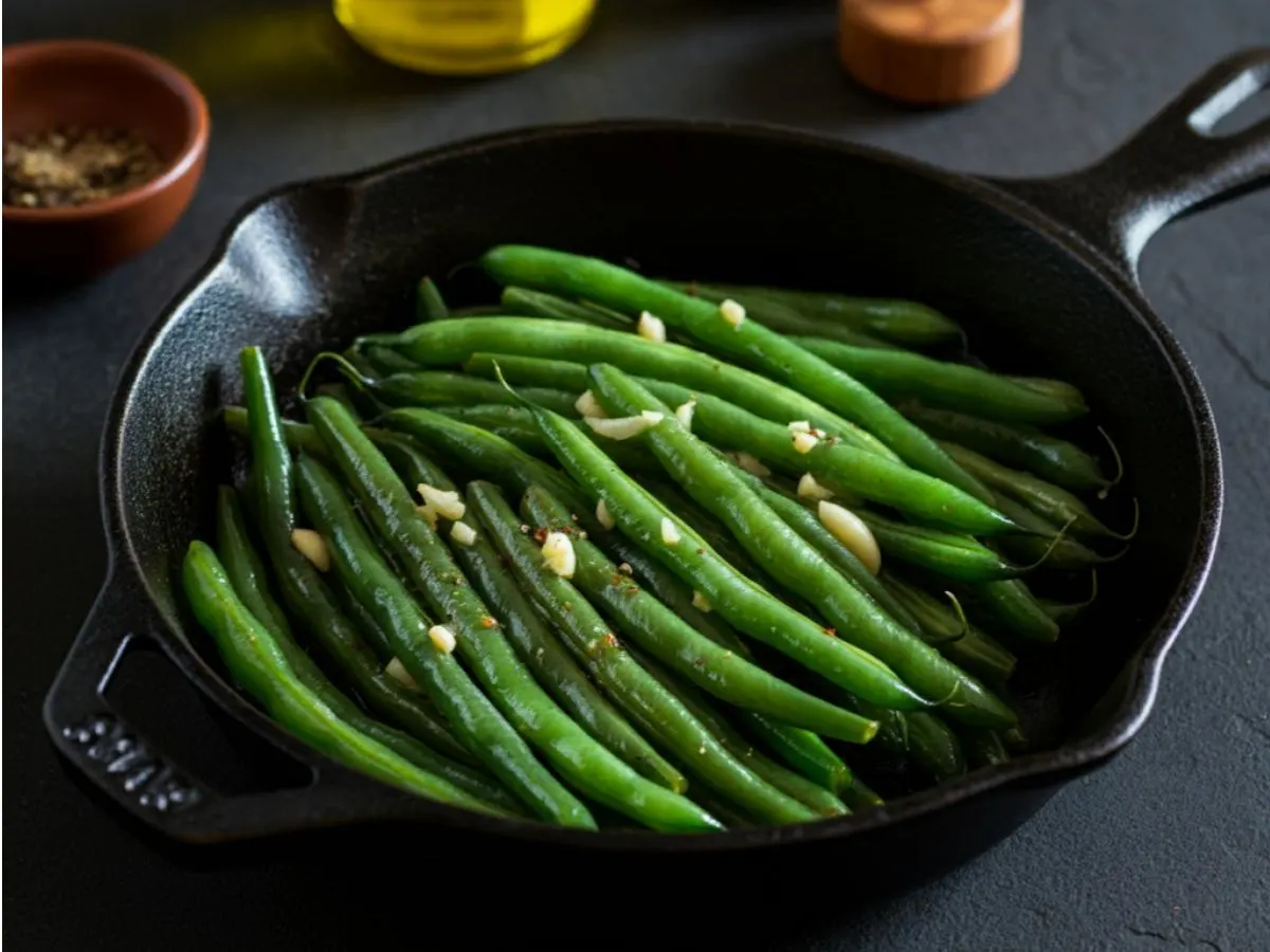 Garlic Green Beans Garlic Green Beans