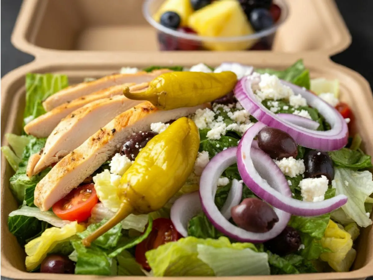 AF Greek Chicken Salad Box