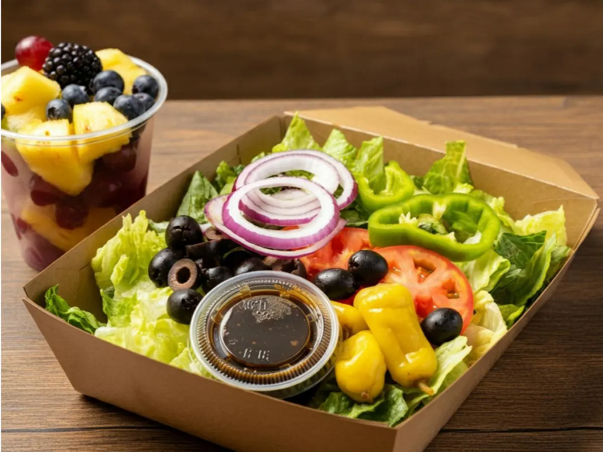 Vegan Greek Salad Box