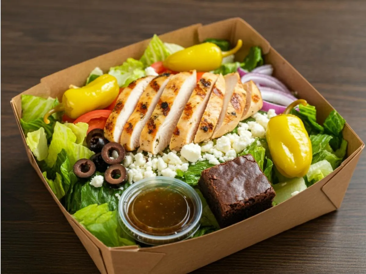 Greek Chicken Salad Box
