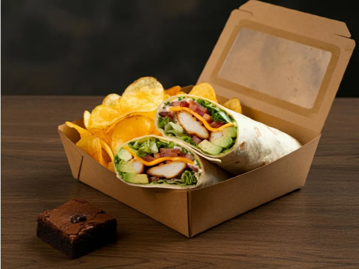 California Chicken Wrap Box