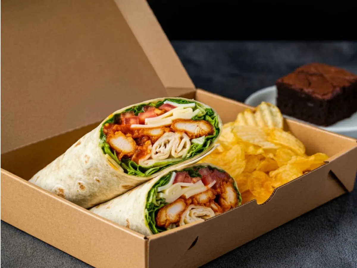 Spicy Chicken Wrap Box