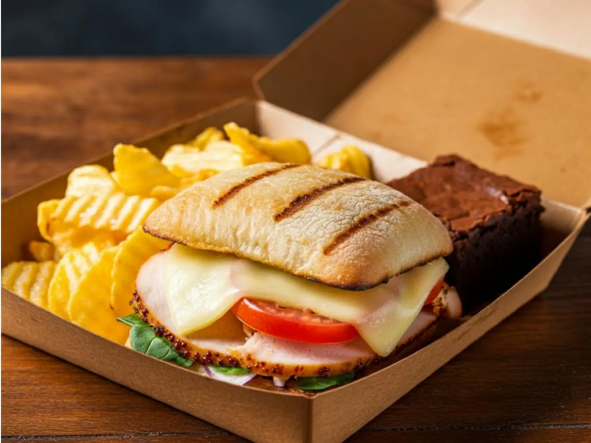 Grilled Turkey Sammie Box