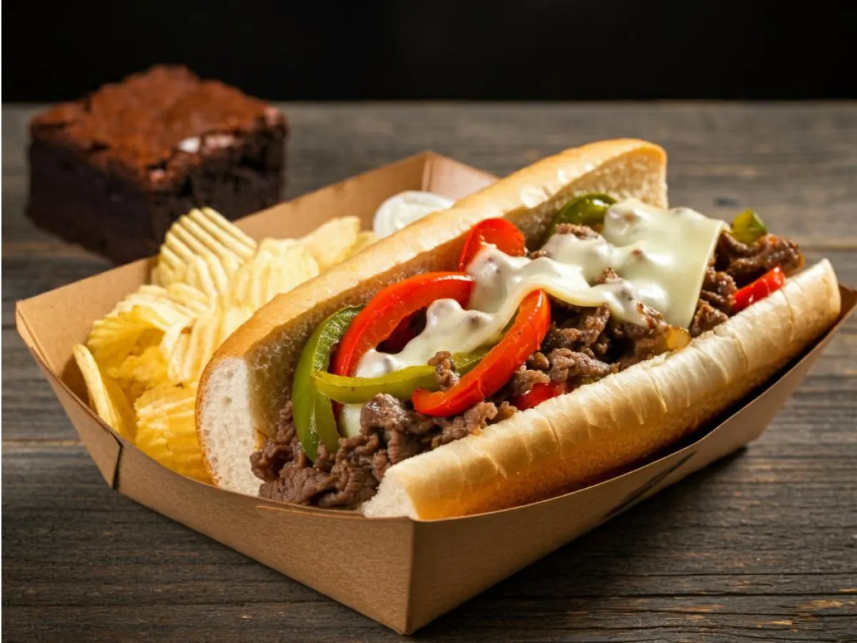 Beef Philly Hoagie Lunch Box