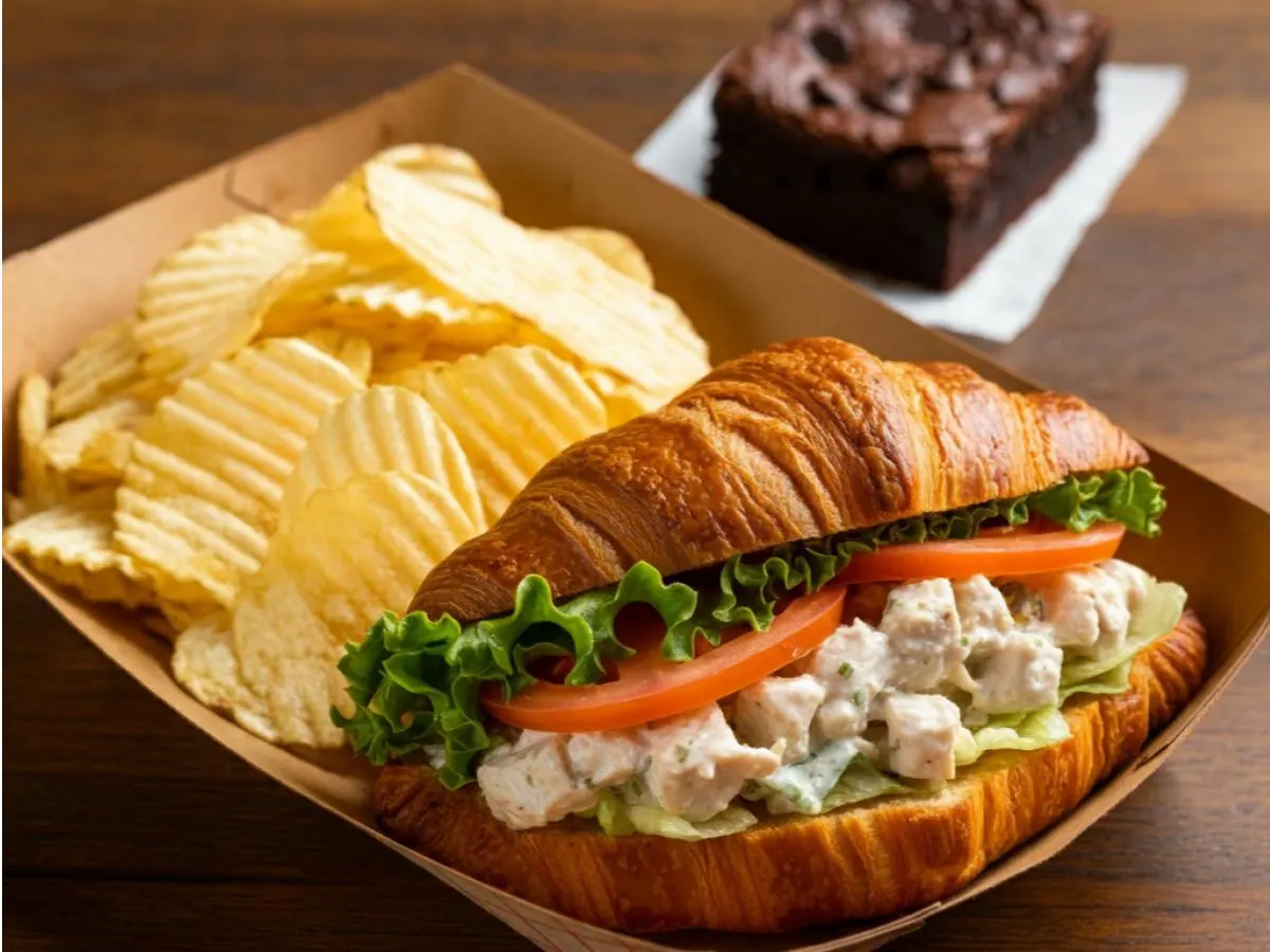 Chicken Salad Croissant Sandwich Box
