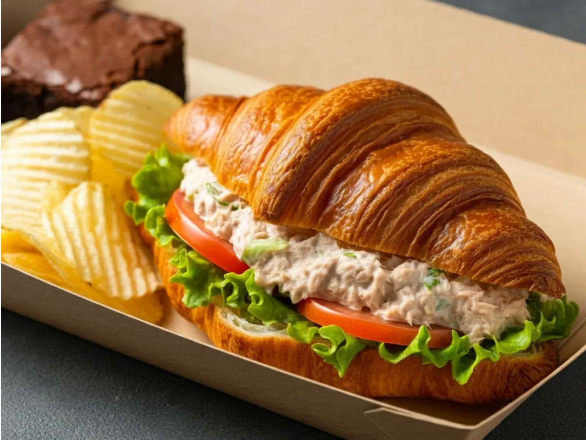 Tuna Salad Croissant Sandwich Box