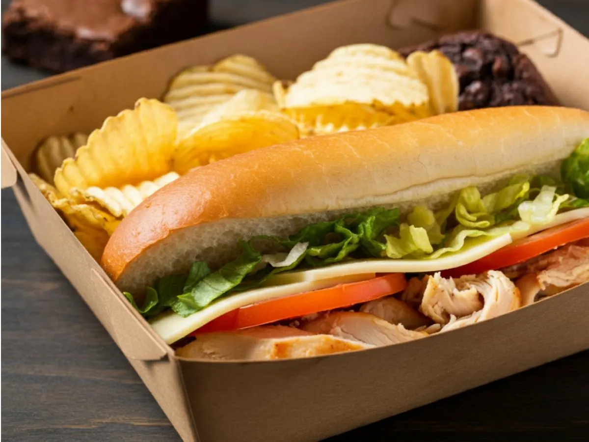 Chicken and Provolone Sub Lunch Box