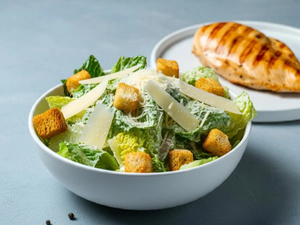 Caesar Salad with Grilled Chicken