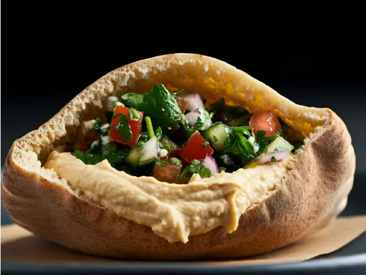 Gluten Free Middle Eastern Egg Sandwich Gluten Free Middle Eastern Egg Sandwich