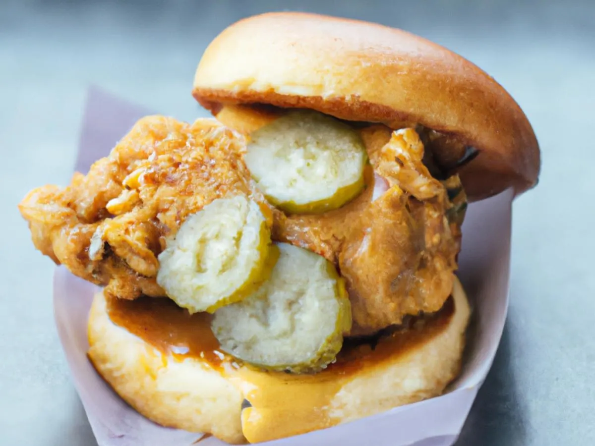 Halftime Chicken Sandwich with Potato Chips and a Brownie
