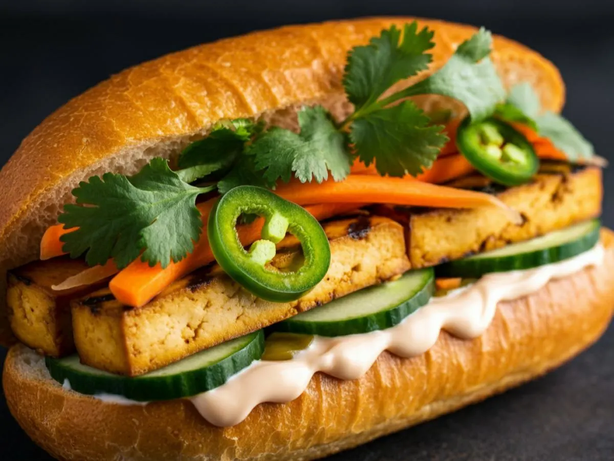 Tofu Banh Mi Tofu Banh Mi