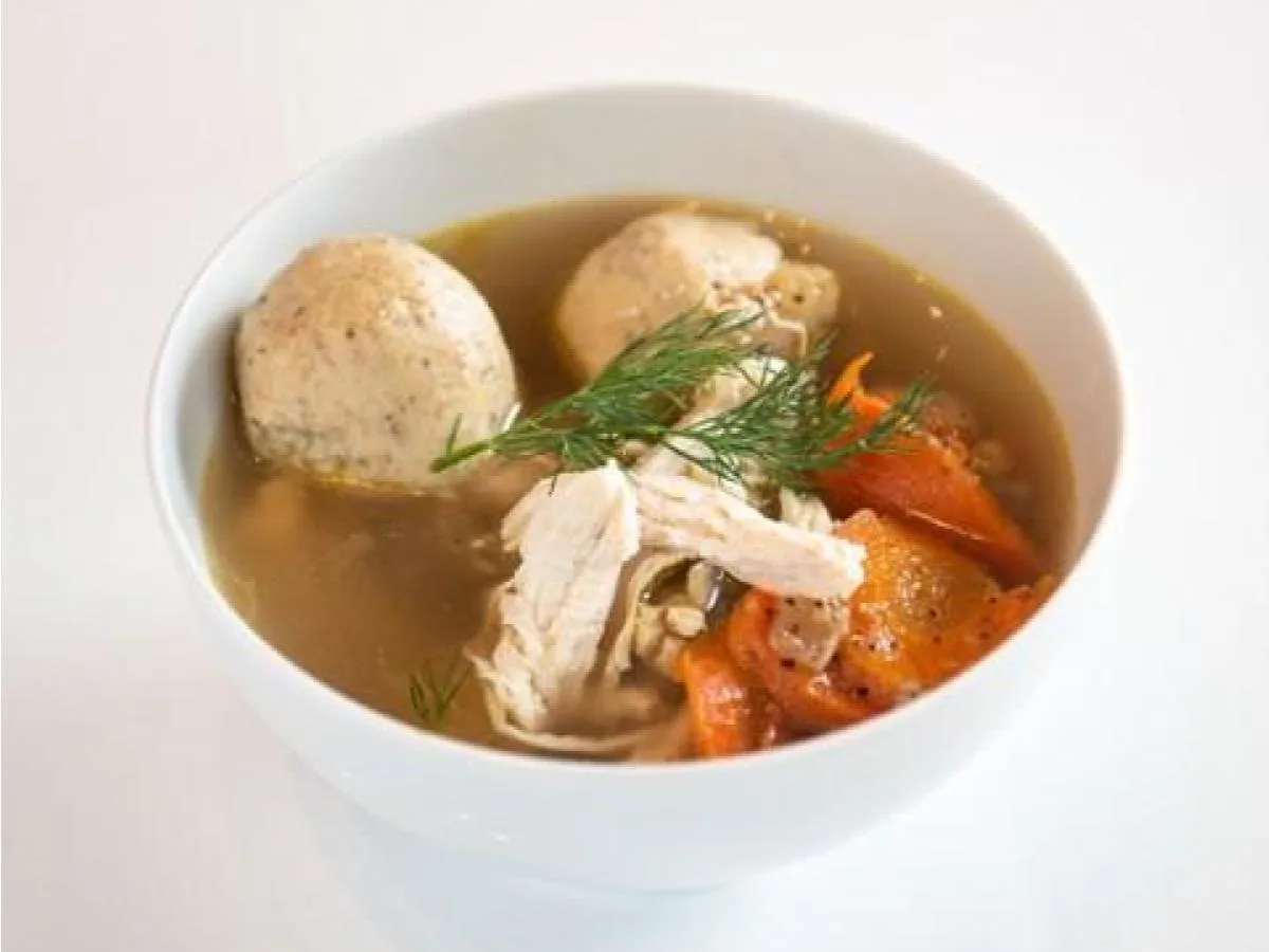 Grandma Style Soup with Gluten Free Matzah Balls Grandma Style Soup with Gluten Free Matzah Balls