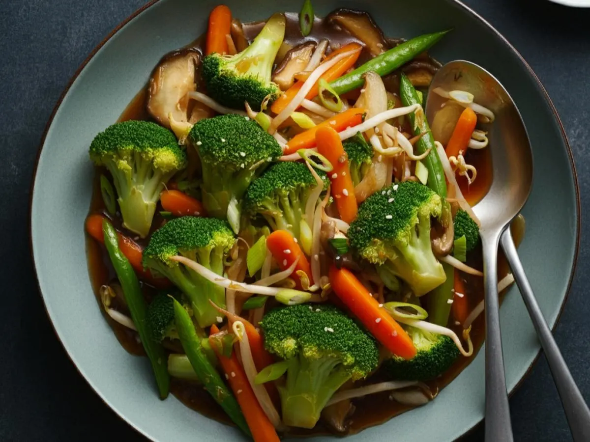 Stir Fried Mixed Veggies Stir Fried Mixed Veggies
