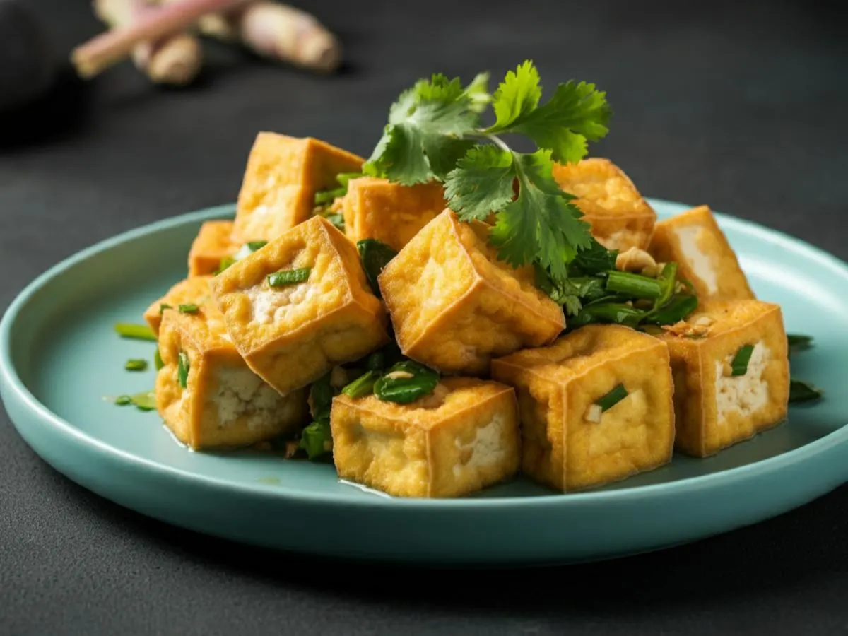 Thai Tofu with Lemongrass Thai Tofu with Lemongrass