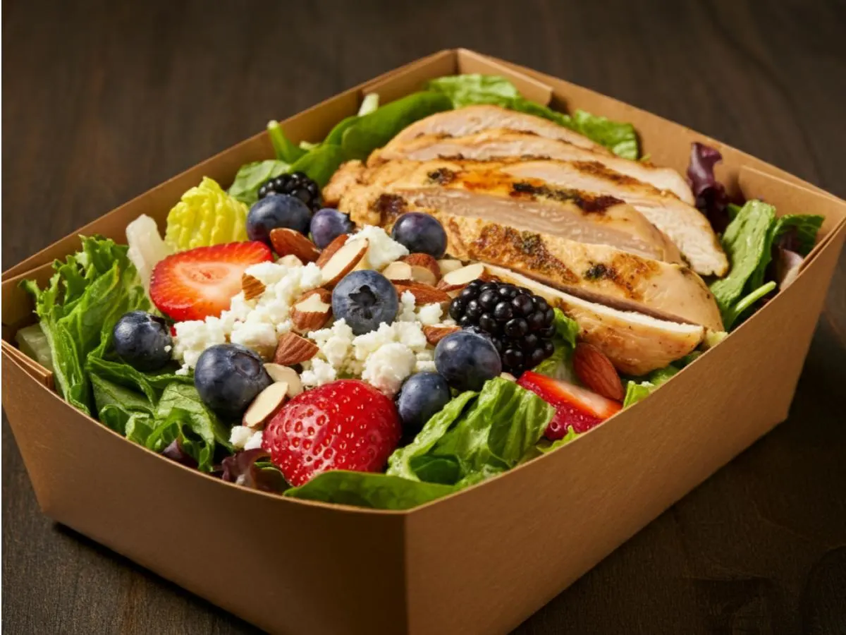 Green Berries Salad with Chicken Boxed Meals