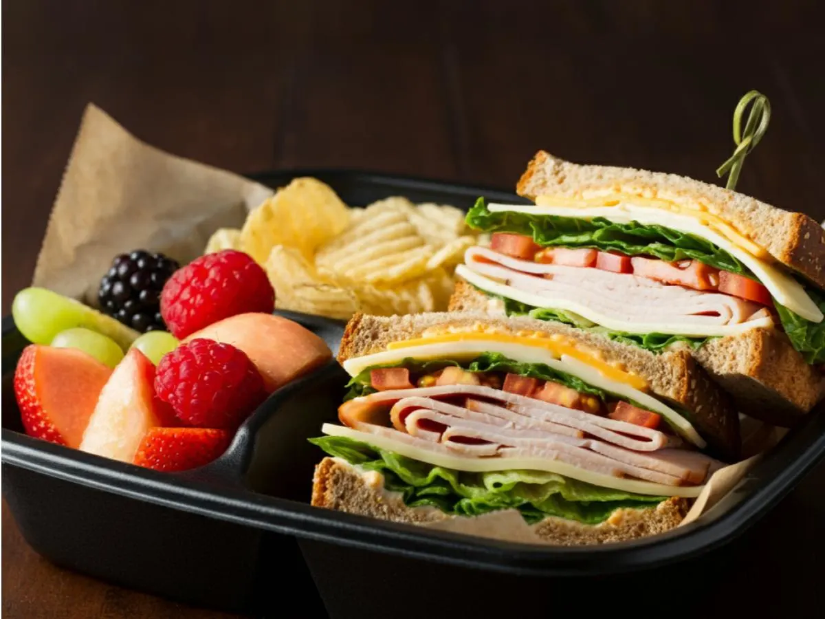 Turkey and Swiss Deluxe Boxed Meal