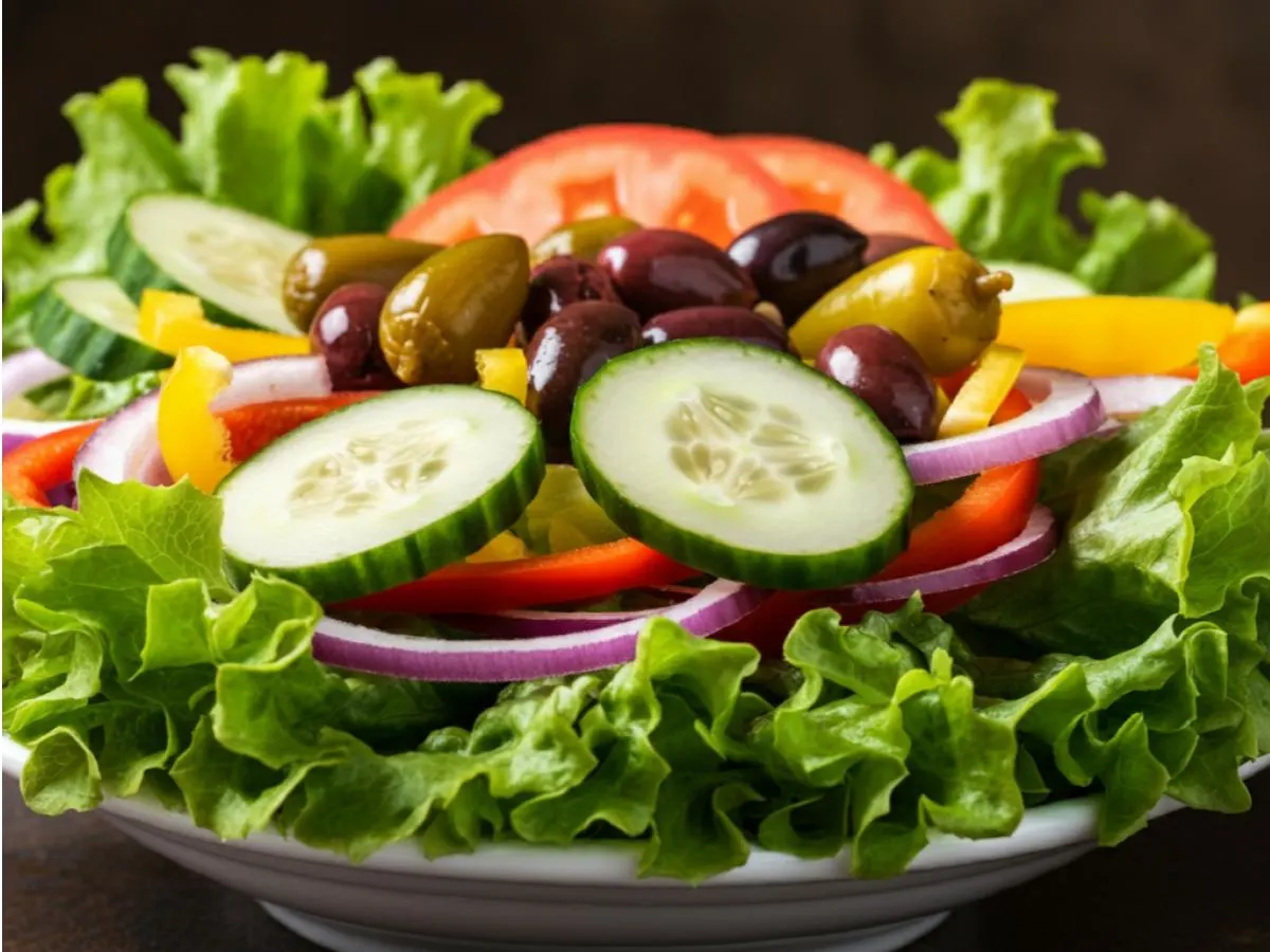 Greek Salad - No Cheese Greek Salad - No Cheese