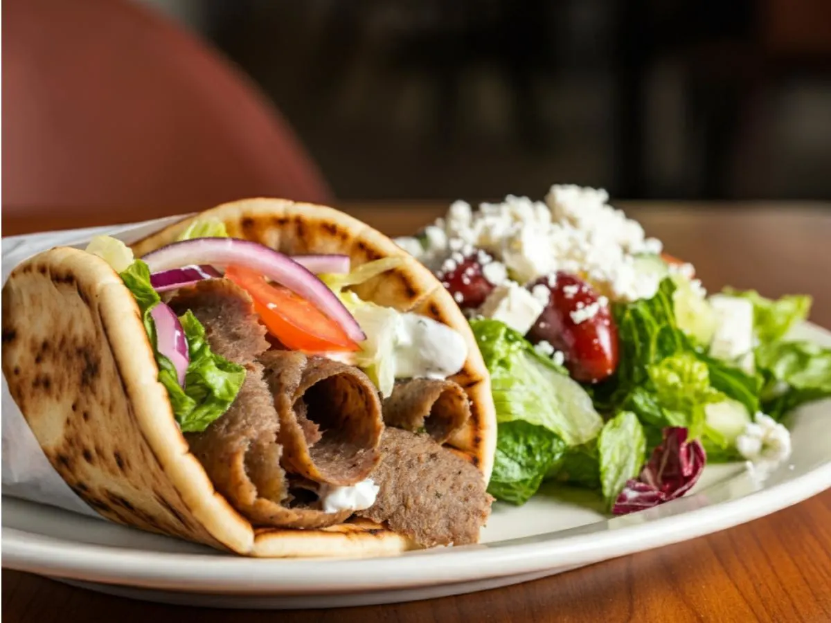 Gyro Pita Wrap Boxed Meal Gyro Pita Wrap Boxed Meal