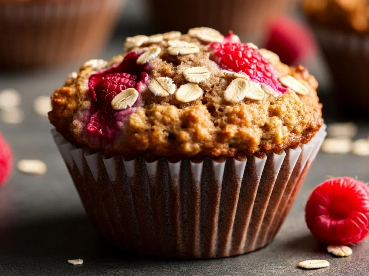 Raspberry Applesauce Muffin Raspberry Applesauce Muffin