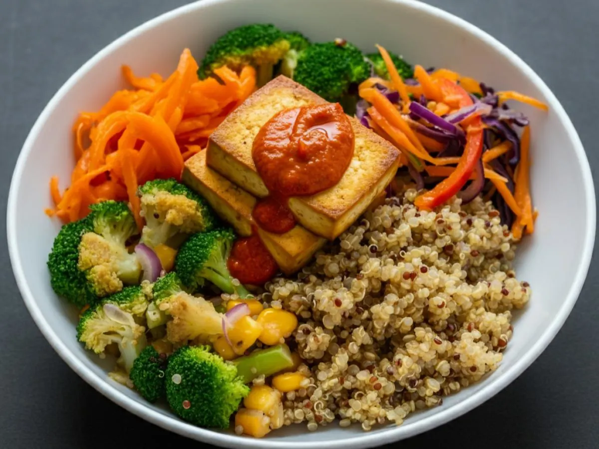 Morrocan Harissa Tofu with Quinoa Morrocan Harissa Tofu with Quinoa