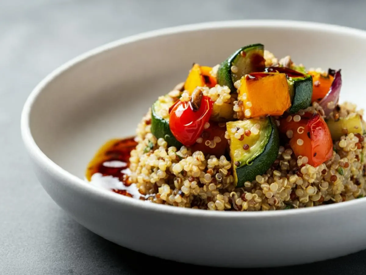 Vegan Bowl with Quinoa Vegan Bowl with Quinoa