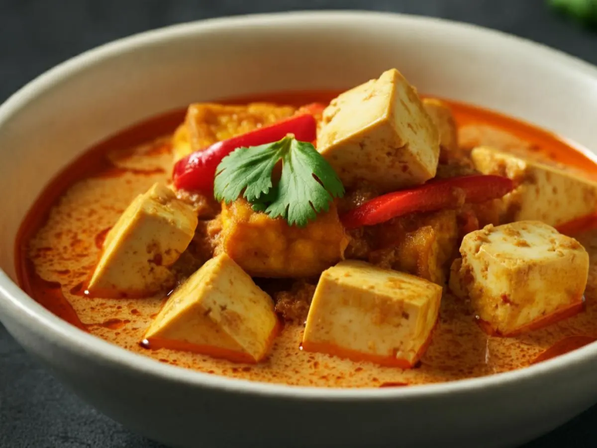Tofu Panang Curry Tofu Panang Curry