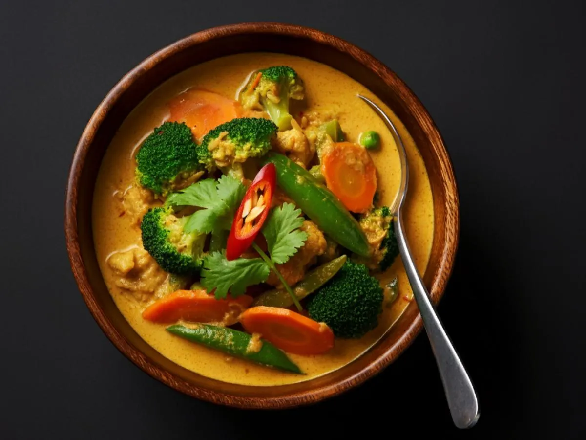 Vegetable Panang Curry Vegetable Panang Curry